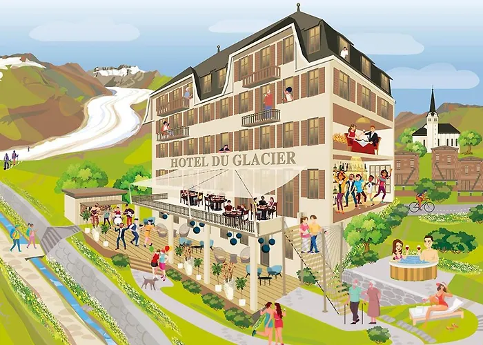 Du Glacier Boutique & Traditions Отель 3*